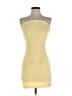 White Fox 100% Polyester Yellow Cocktail Dress Size S - photo 1