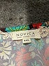 Novica 100% Polyester Brown 3/4 Sleeve Blouse Size XXL - photo 7