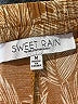 Sweet Rain Paisley Tan Casual Pants Size M - photo 7