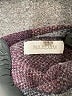 Naadam Plaid Burgundy Wool Pullover Sweater Size L - photo 7
