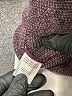 Naadam Plaid Burgundy Wool Pullover Sweater Size L - photo 8