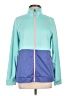 The North Face 100% Polyester Color Block Blue Track Jacket Size L - photo 1