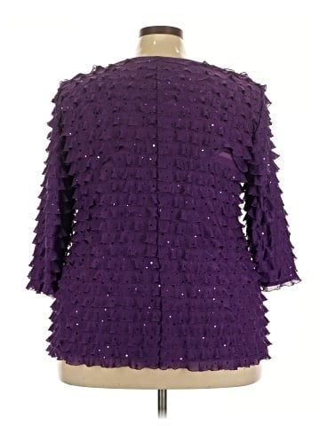 Notations 3/4 Sleeve Blouse (view 2)