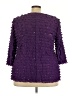 Notations Purple 3/4 Sleeve Blouse Size 3X - photo 2