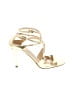 Jimmy Choo Gold Sandals Size EU 36 1/2 - photo 1