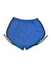 Nike 100% Polyester Color Block Blue Athletic Shorts Size M - photo 2