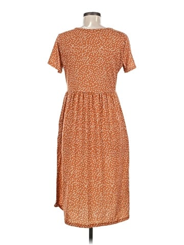 Tickled Teal Casual Dress (view 2)