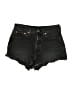 Levi's Hearts Black Denim Shorts Size 27 waist - photo 1