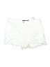 Hollister 100% Polyester White Shorts Size 7 - photo 1