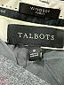 Talbots Chevron-herringbone Gray Wool Pants Size 8 - photo 7