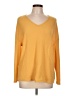 Emery Rose Yellow Pullover Sweater Size L - photo 1