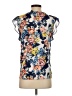 The Limited 100% Polyester Blue Sleeveless Blouse Size XS - photo 2