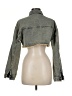 Fashion Nova 100% Cotton Green Denim Jacket Size M - photo 2