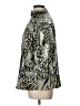 Laura Max Animal Print Silver Raincoat Size L - photo 5