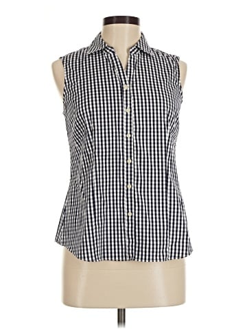 Charter Club Sleeveless Button-Down Shirt (view 1)