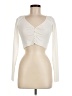Unbranded Ivory Long Sleeve Top Size M - photo 1