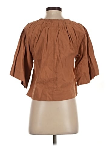 Everlane 3/4 Sleeve Blouse (view 2)