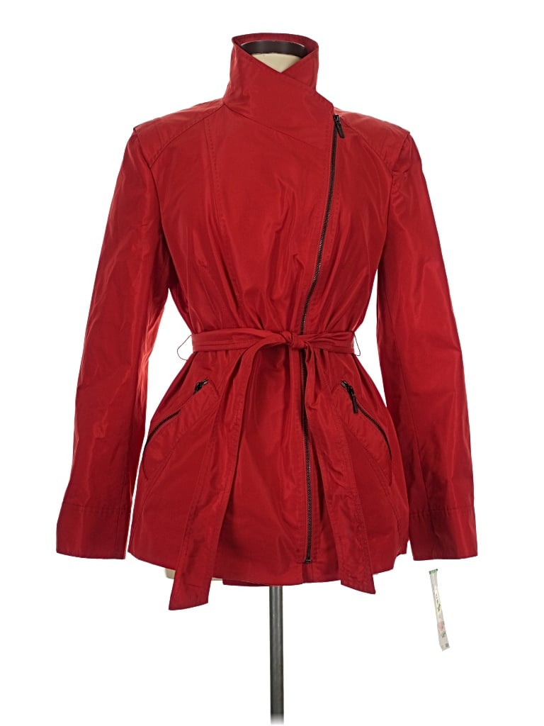 Pre-owned Anne Klein Jacket In Red