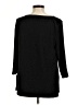 misook Black 3/4 Sleeve T-Shirt Size M - photo 2