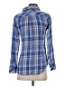 Rails 100% Cotton Plaid Blue Long Sleeve Button-Down Shirt Size XS - photo 2