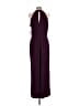 Julia Jordan Solid Burgundy Jumpsuit Size 12 - photo 2