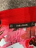Zara Basic Floral Red Casual Skirt Size M - photo 4