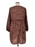 Shein Curve 100% Polyester Animal Print Brown Casual Dress Size 14 Plus (1) - photo 2