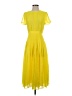 J.Crew 100% Polyester Yellow Cocktail Dress Size 0 - photo 1