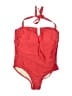 Kona Sol Solid Red One Piece Swimsuit Size 18 - photo 1