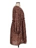 Shein Curve 100% Polyester Animal Print Brown Casual Dress Size 14 Plus (1) - photo 4