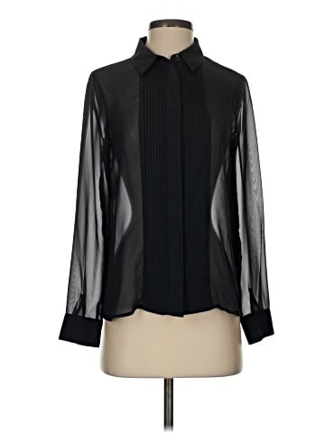 Zara Basic Long Sleeve Blouse (view 1)