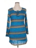 Bebop Blue Casual Dress Size XL - photo 1