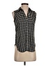 Ann Taylor Polka Dots Black Sleeveless Blouse Size XS (petite) - photo 1