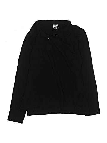 Lands' End Long Sleeve Polo (view 1)
