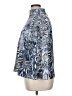 Weekends by Chico's Print Blue Blazer Size XL (3) - photo 5