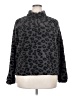 Dittos 100% Polyester Animal Print Gray Faux Fur Jacket Size 2X - photo 1