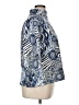 Weekends by Chico's Print Blue Blazer Size XL (3) - photo 4
