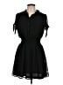 Justify 100% Polyamide Black Casual Dress Size L - photo 1