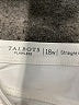Flawless 100% Cotton White Jeans Size 18 - photo 4