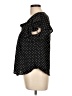 Draper James Polka Dots Black Short Sleeve Blouse Size L - photo 5
