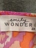 Emily Wonder Pink Sleeveless Blouse Size 2X - photo 7