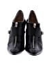Elizabeth and James Black Wedges Size 8 - photo 2