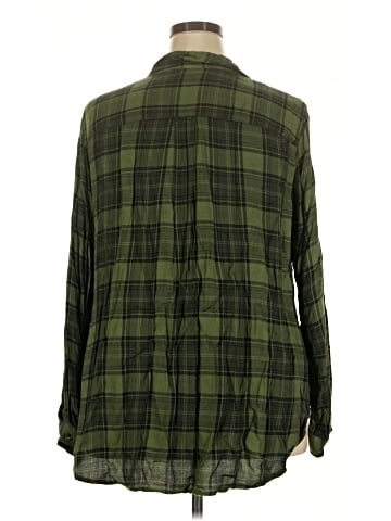 Terra & Sky Long Sleeve Button-Down Shirt (view 2)