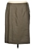 E3 by Etcetera 100% Leather Solid Tan Formal Skirt Size 8 - photo 1