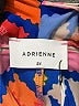 Adrienne 100% Polyester Color Block Orange Kimono Size 2X - photo 7