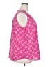 Ann Taylor LOFT 100% Polyester Pink Sleeveless Blouse Size 18 - photo 4