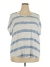 Lands' End Blue Short Sleeve Top Size 2X - photo 1