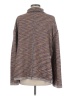 We the Free Tweed Brown Turtleneck Sweater Size M - photo 2