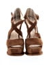 Prada Brown Suede platform sandals Size EU 38 - photo 2