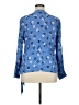 Talbots 100% Viscose Blue Kimono Size 1X - photo 2